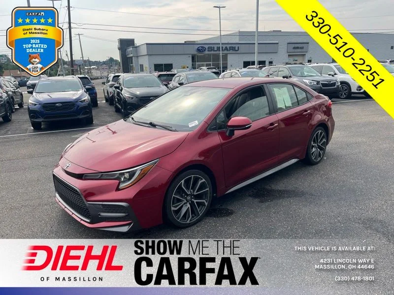 Used 2022 Red Toyota SE image 6