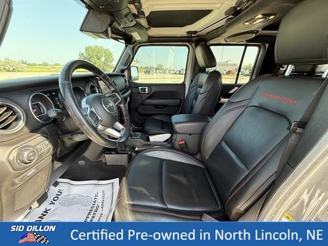 Used 2020 Billet Silver Metallic Clearcoat Jeep Rubicon image 20