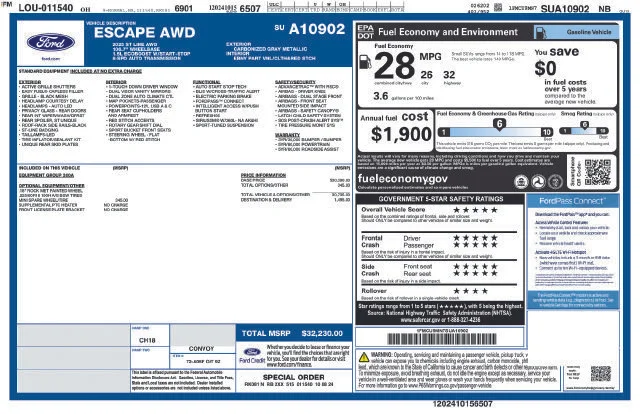 Used 2025 Gray Ford ST-Line image 5