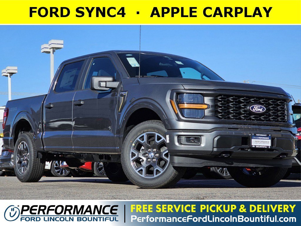 Used 2024 Gray Metallic Ford STX image 1