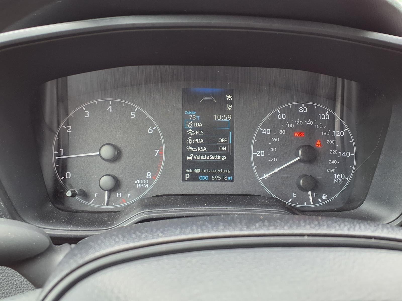 Used 2024 Midnight Black Metallic Toyota LE image 24