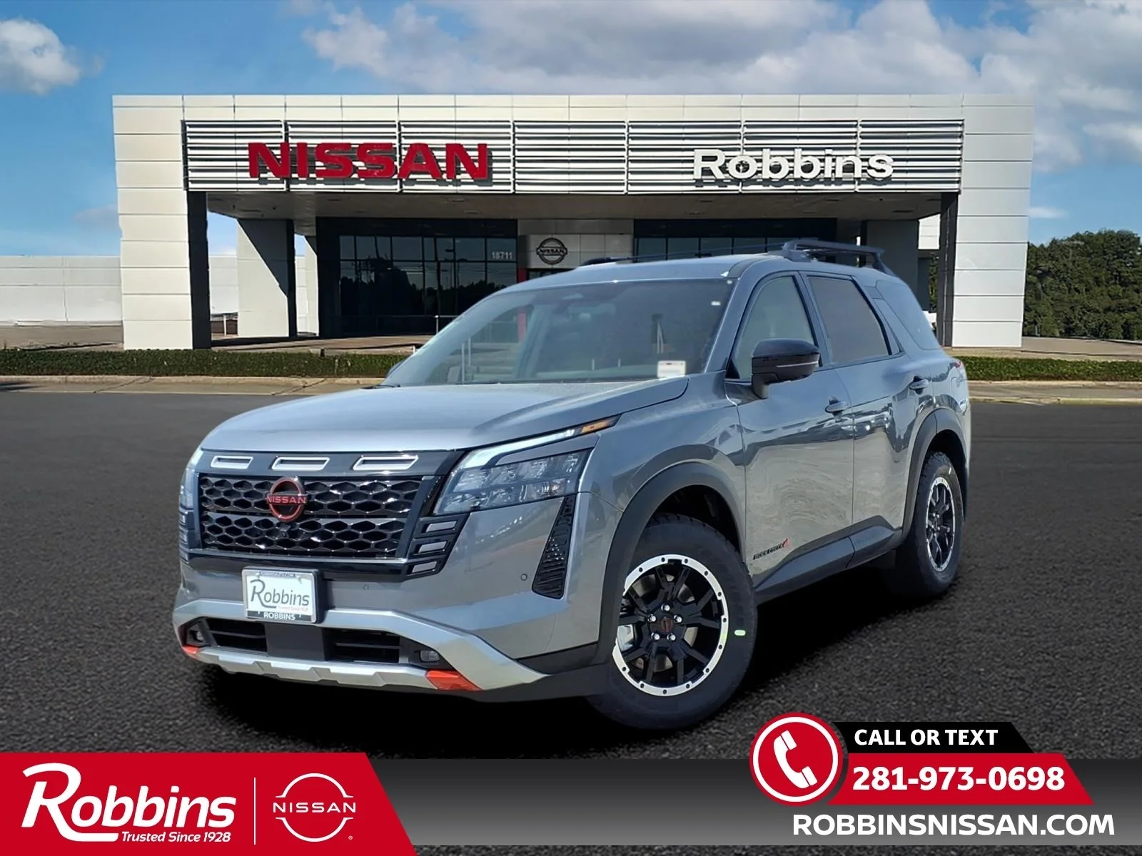 2026 Nissan Pathfinder Rock Creek® Gray at Robbins Nissan