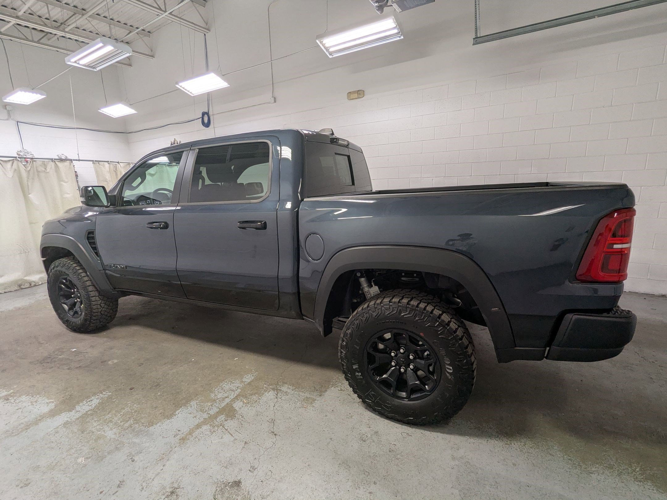 New 2026 Forged Blue Metallic Exterior Paint RAM RHO image 8