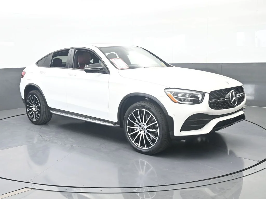 Used 2022 Diamond White Mercedes-Benz GLC 300 Coupe image 7