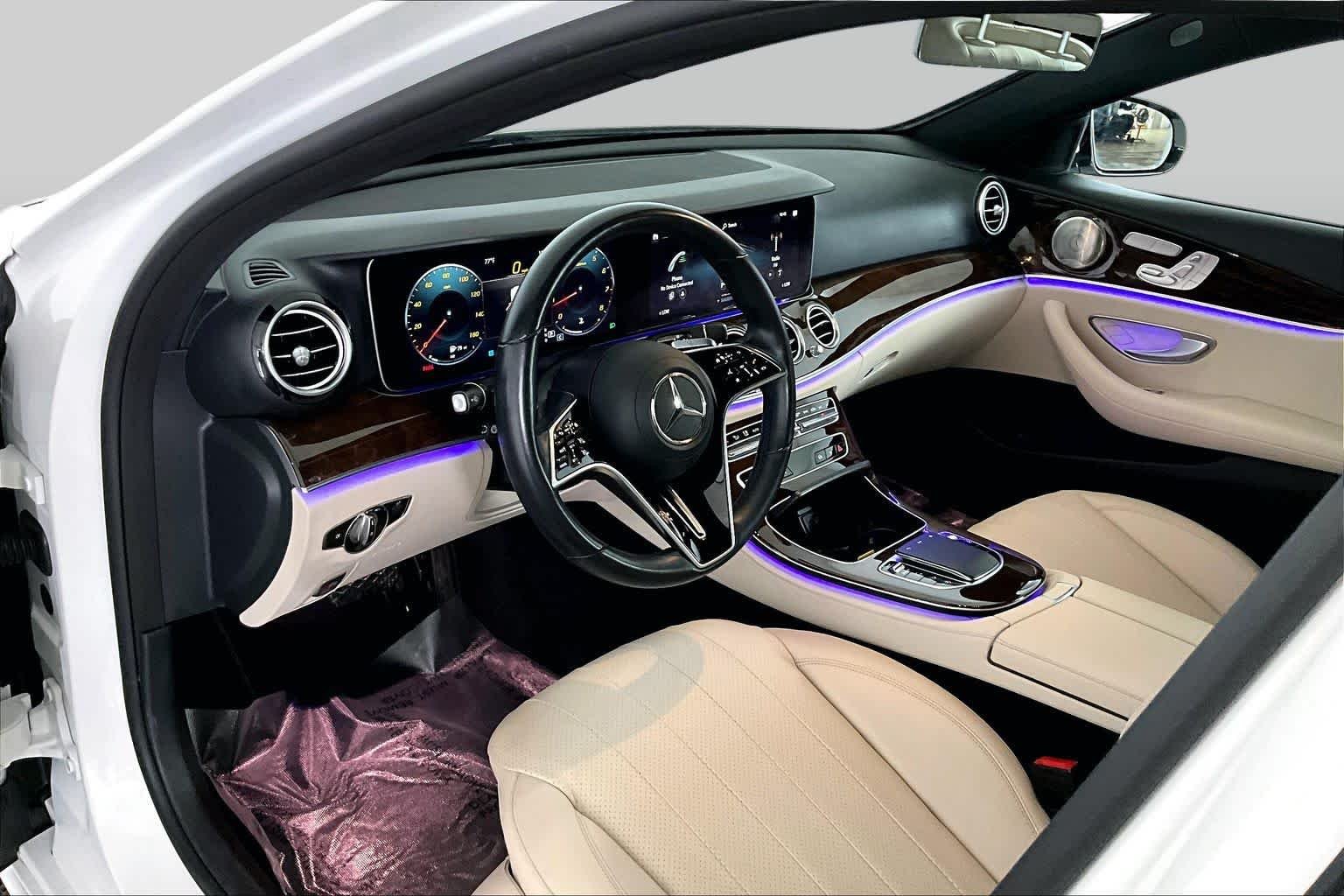 Certified Used 2023 Polar White Mercedes-Benz E 350 image 18