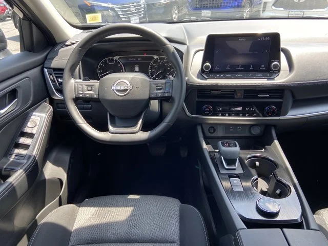 Certified Used 2025 Super Black Nissan SV image 11