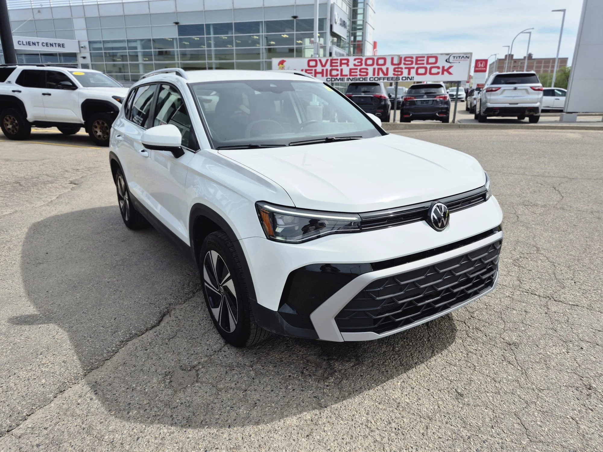 Certified Used 2025 Pure White Volkswagen Comfortline 4Motion*Adaptive Cruise | Remote Start | Htd Seats | Htd Wheel | Blind Spot Detection image 5