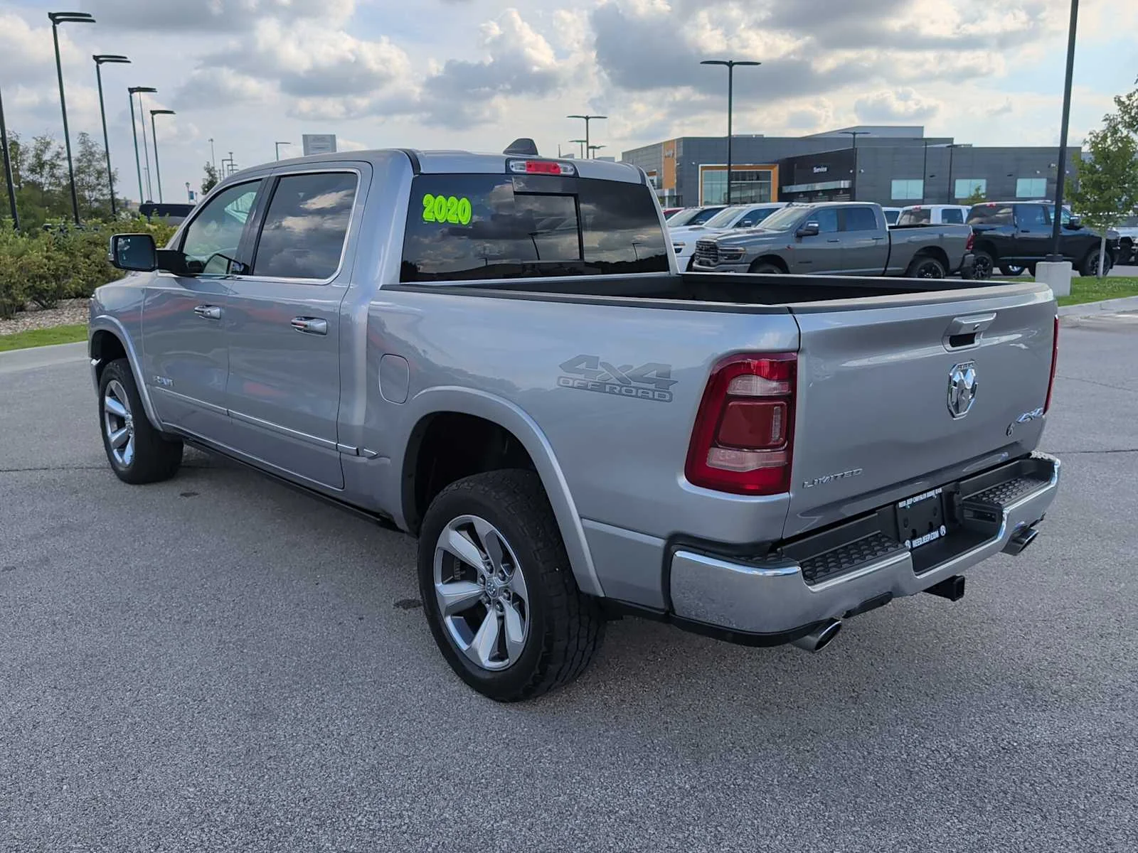 Used 2020 Billet Silver Metallic Clearcoat Ram Limited image 7
