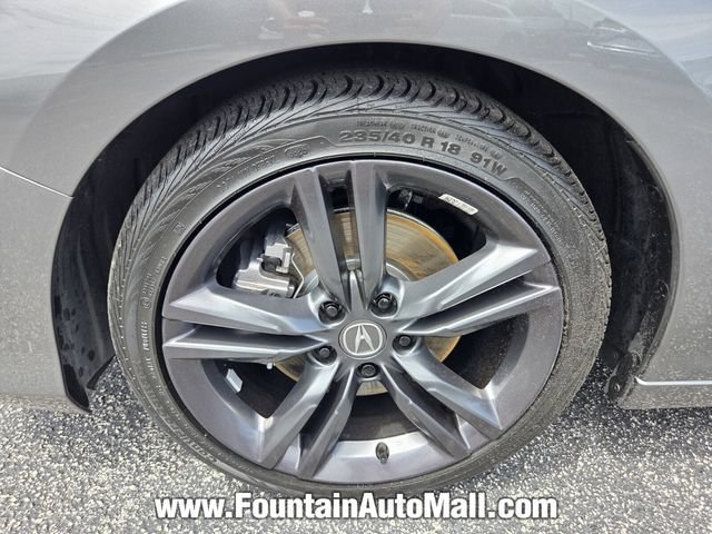 Certified Used 2024 Liquid Carbon Metallic Acura A-SPEC image 28