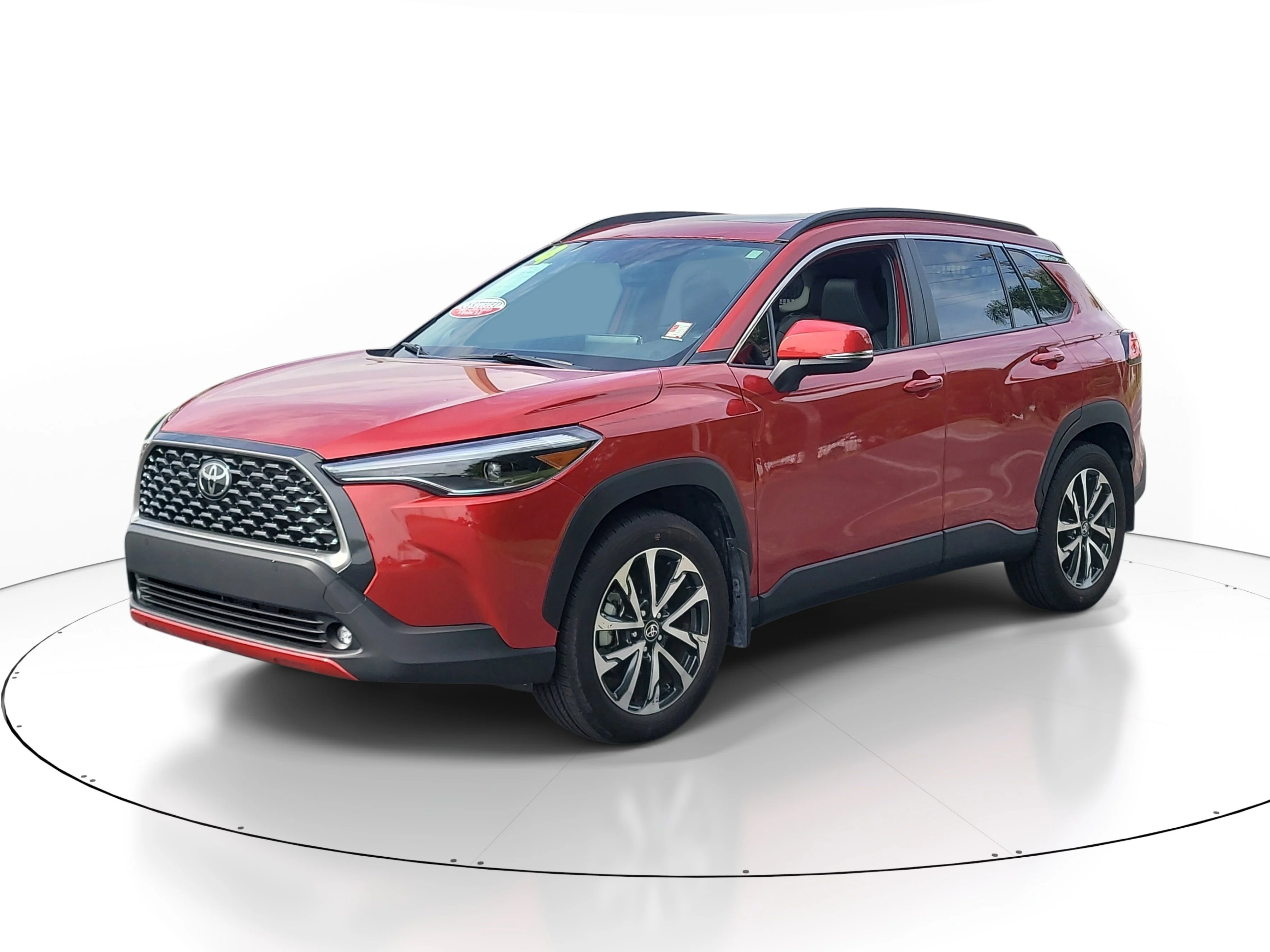 Certified Used 2024 Barcelona Red Metallic Toyota XLE image 3