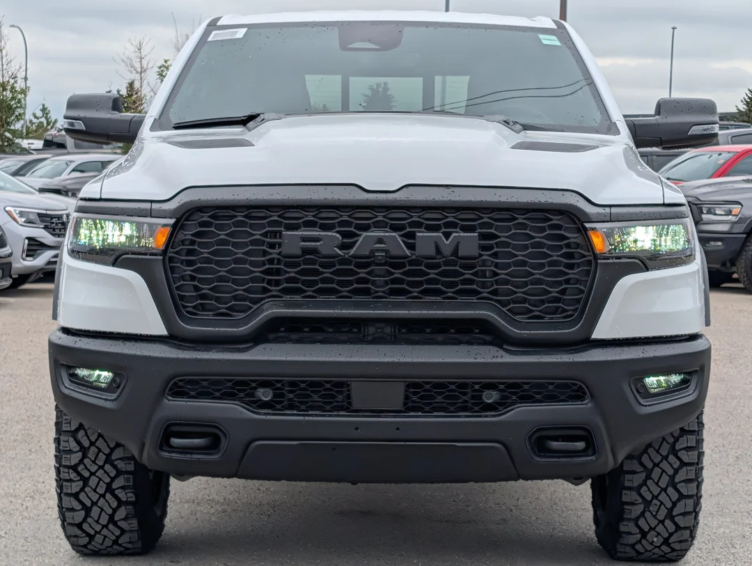 New 2026 White RAM Rebel - - 4x4 - 5.7L HEMI V8 - Rebel Level 1 Equip Grp & More! image 3