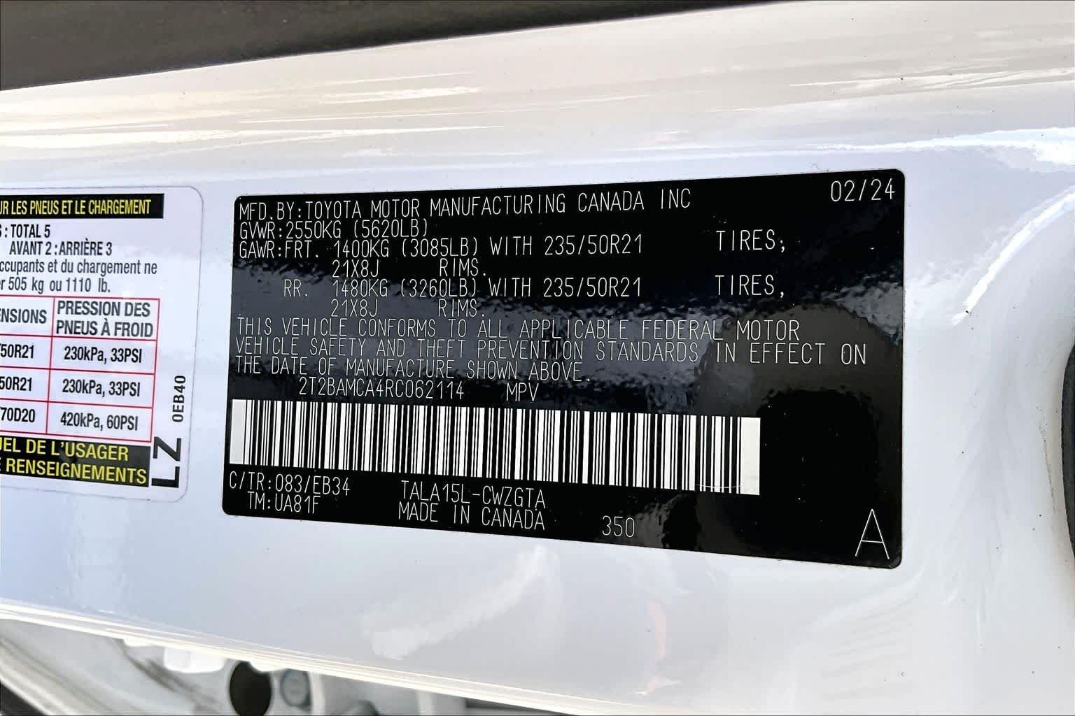 Used 2024 Ultra White Lexus F SPORT Handling image 37