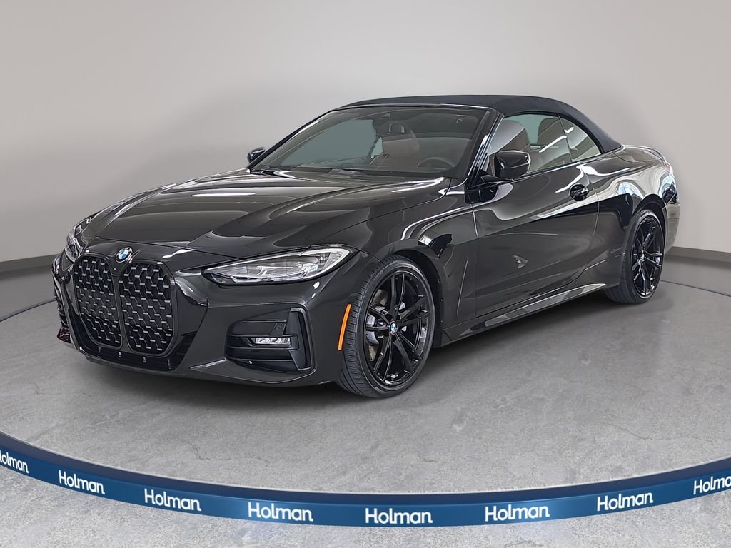 Certified Used 2024 Black Sapphire Metallic BMW 430i image 1