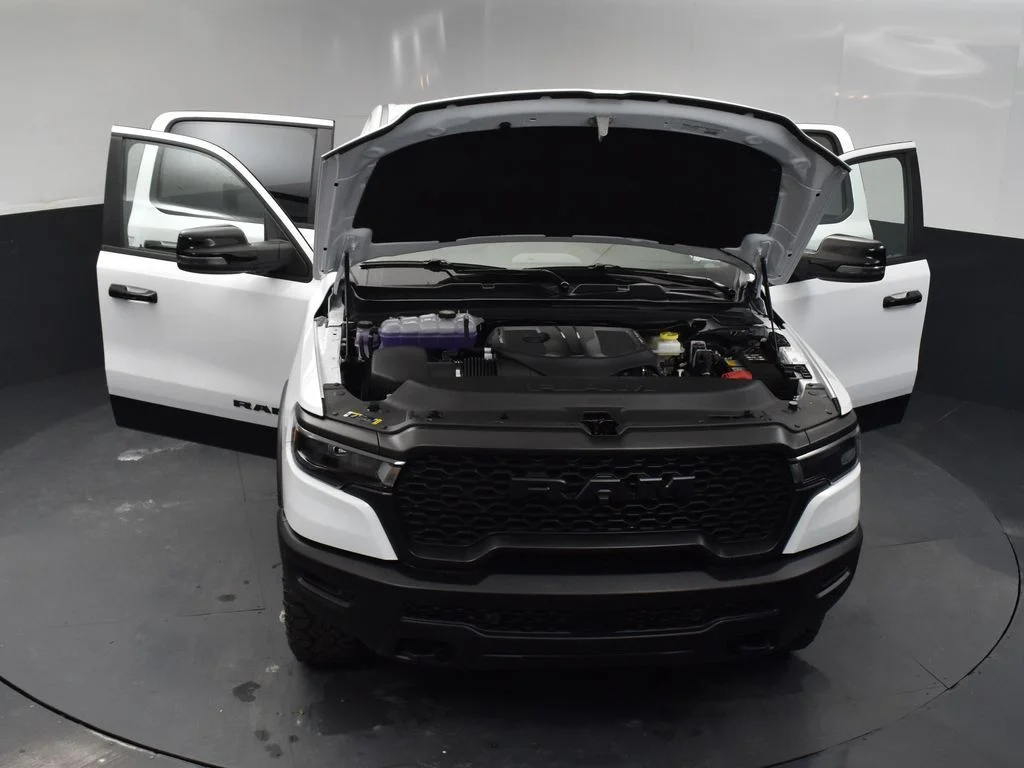 New 2026 Bright White Clear-Coat Exterior Paint RAM Rebel image 46