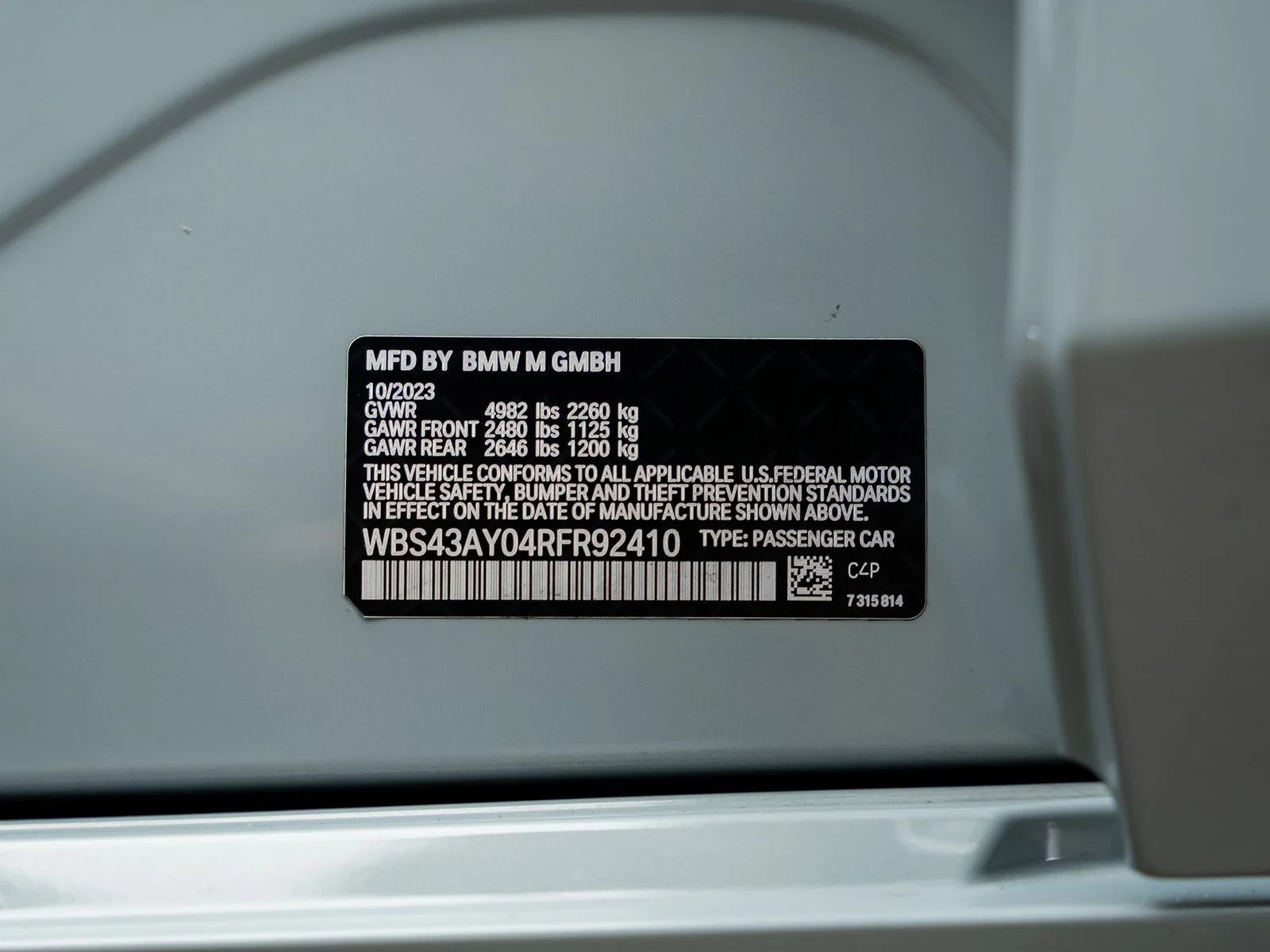 Used 2024 Gray BMW Competition image 72