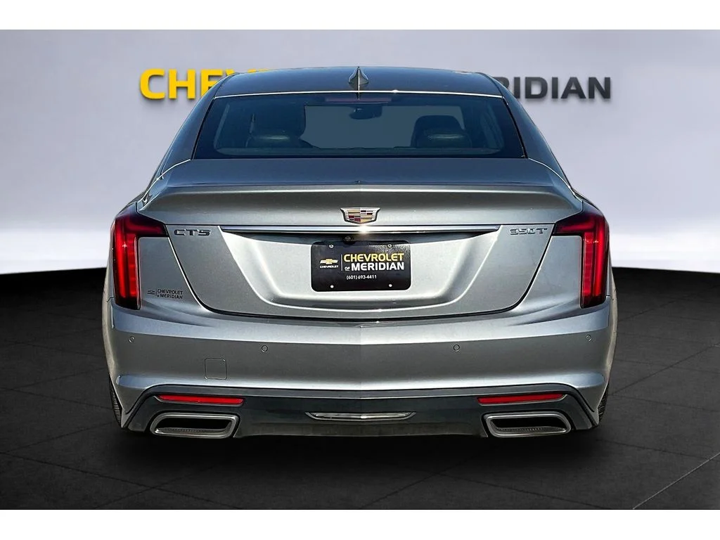 Used 2023 Argent Silver Metallic Cadillac Premium Luxury image 4