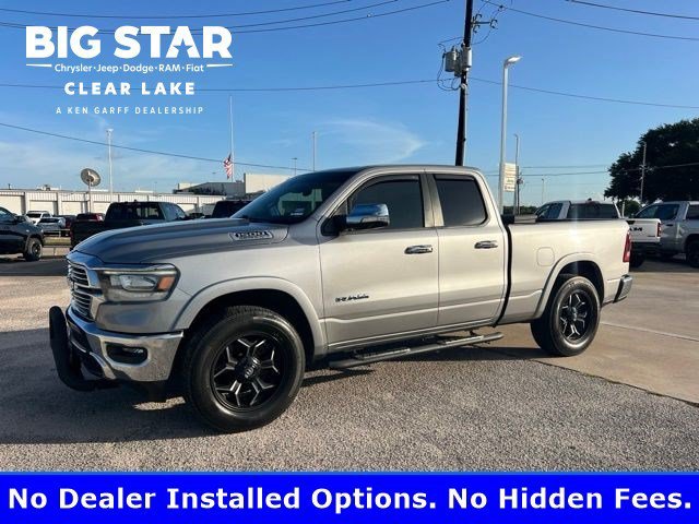Used 2021 Billet Silver Metallic Clearcoat Ram Laramie image 1