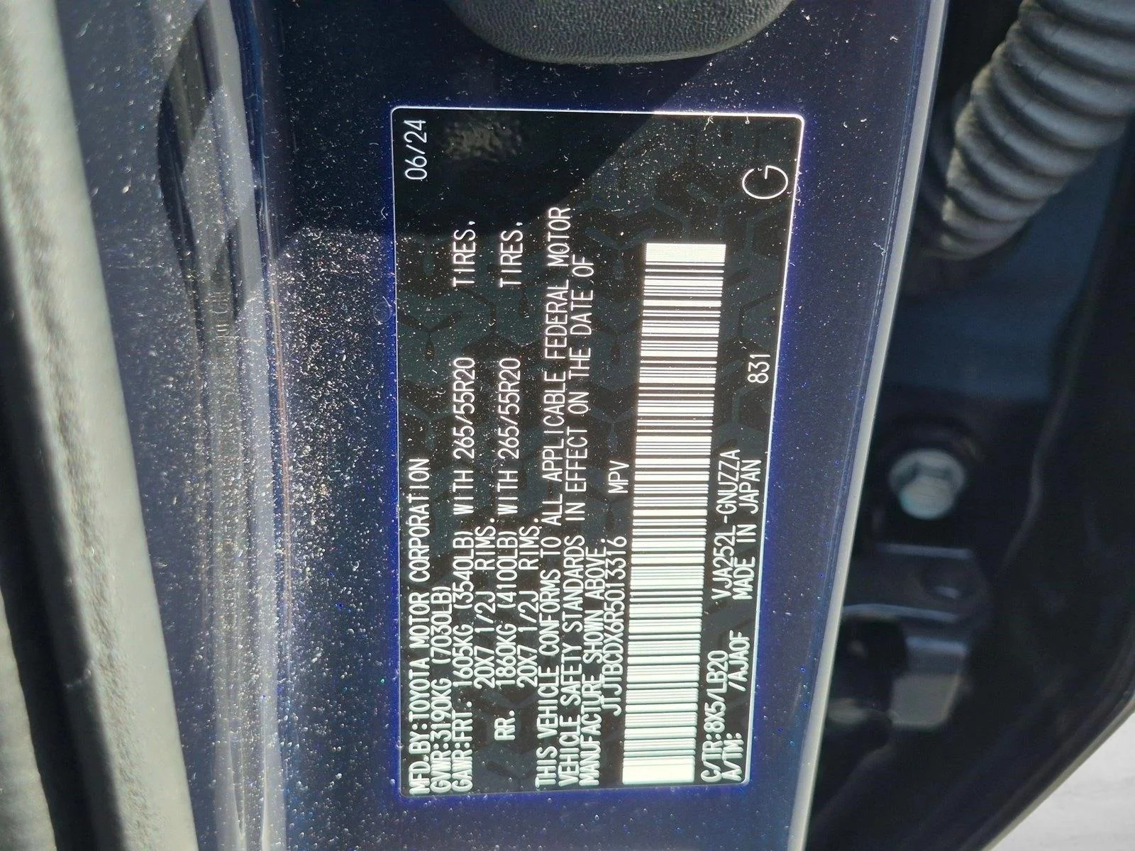 Certified Used 2024 Nightfall Mica Lexus GX 550 Premium image 21