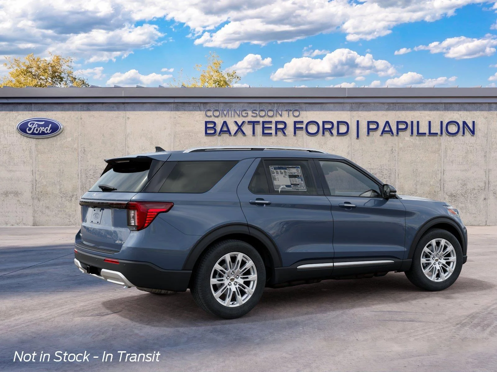 New 2027 Vapor Blue Metallic Ford Platinum image 21