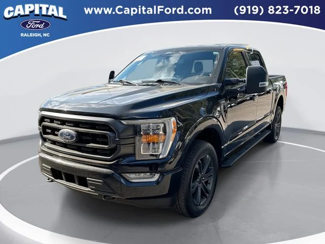 Used 2023 Black Ford XLT image 1