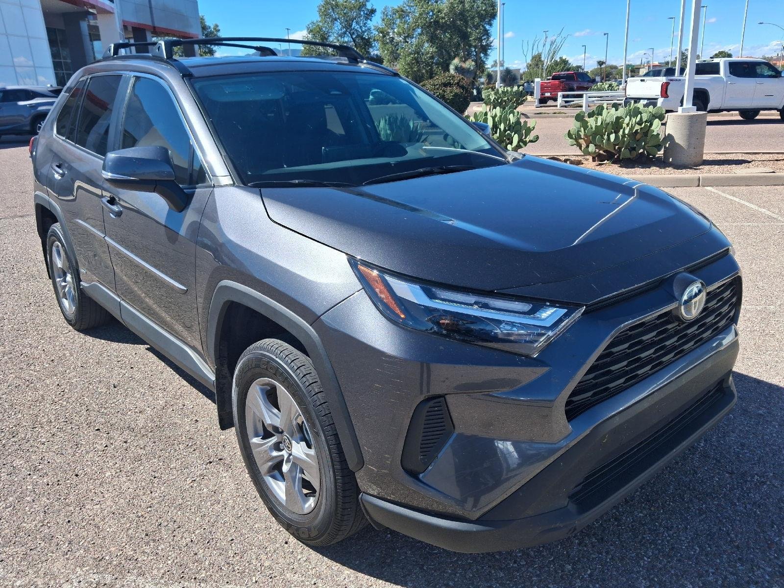 Used 2024 Magnetic Gray Metallic Toyota XLE image 7