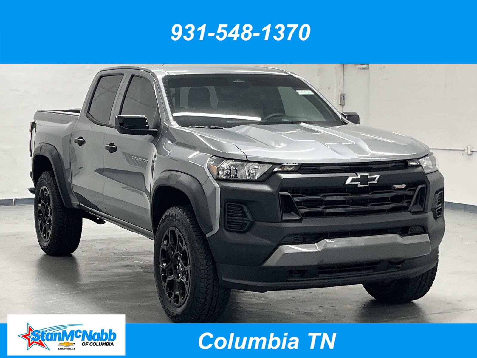 New 2026 Sterling Gray Metallic Chevrolet Trail Boss image 1