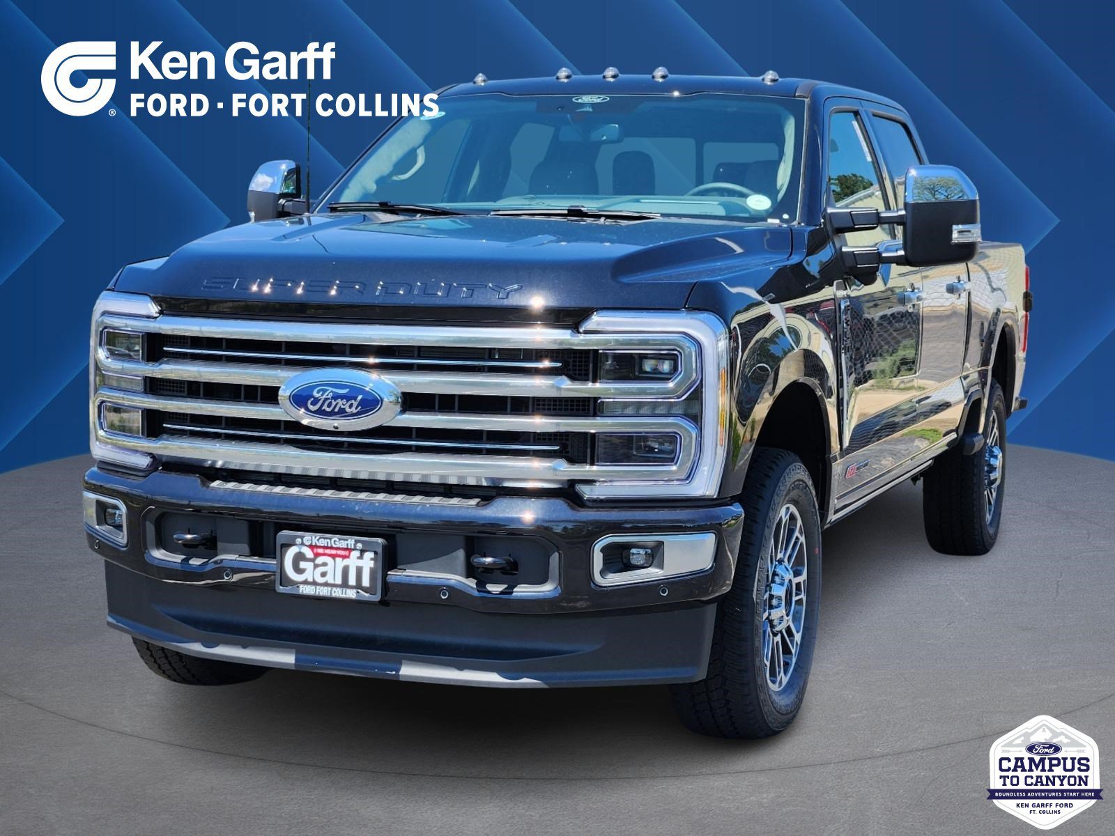 New 2026 Agate Black Metallic Ford Platinum image 1