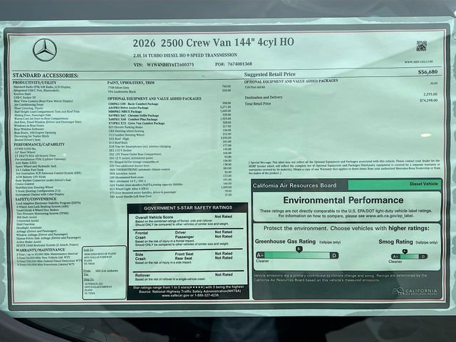 New 2026 Silver Gray Mercedes-Benz Crew 144 WB image 21