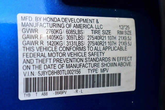 New 2026 Double Apex Blue Pearl Acura Type S w/Advance Package image 25