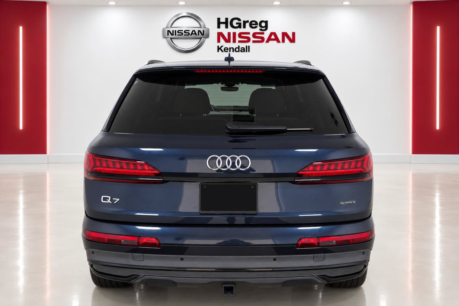 Used 2023 Blue Audi 55 Prestige image 3
