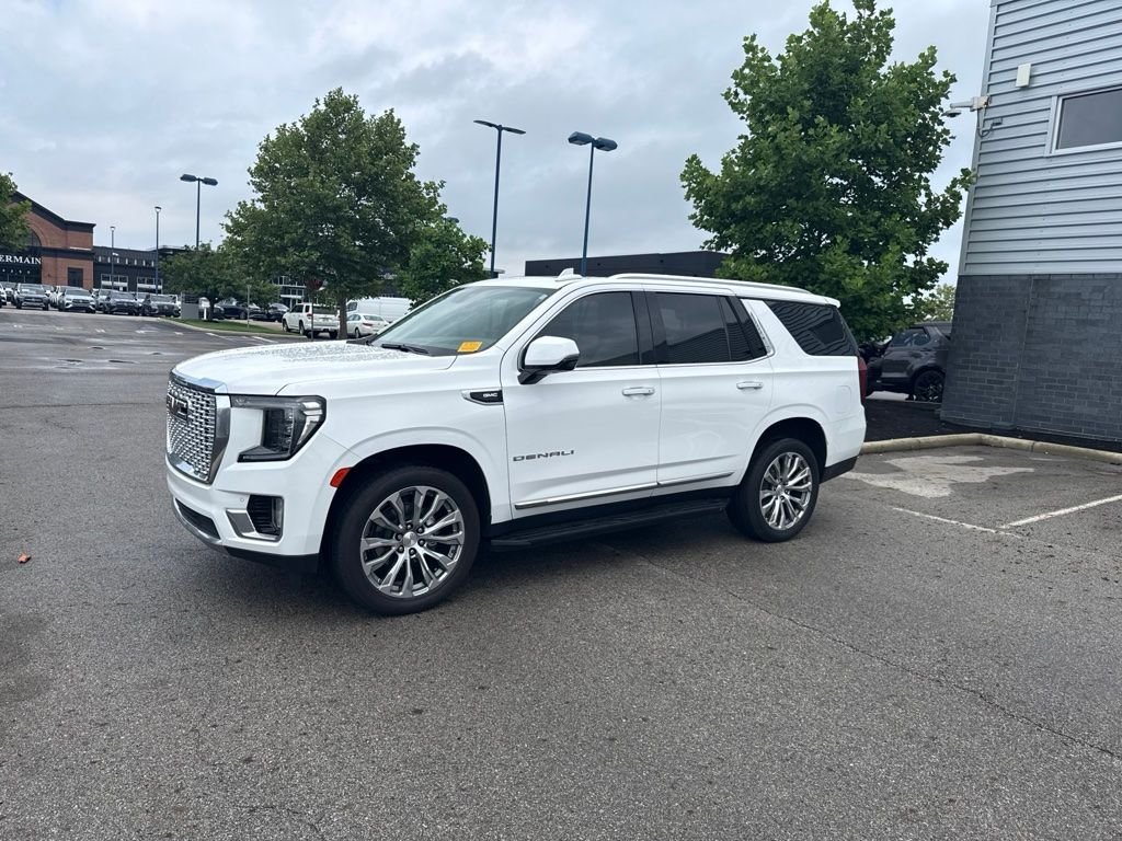 Used 2021 Summit White GMC Denali image 1