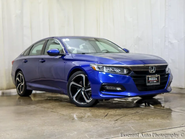 Used 2020 Blue Honda Sport image 2
