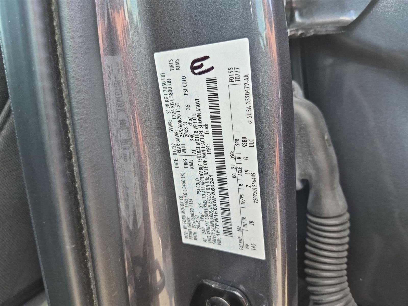 Used 2022 Carbonized Gray Metallic Ford XL image 37