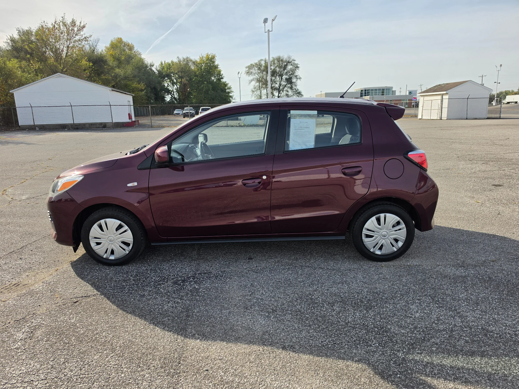 Used 2024 Wine Red Metallic Mitsubishi ES image 2