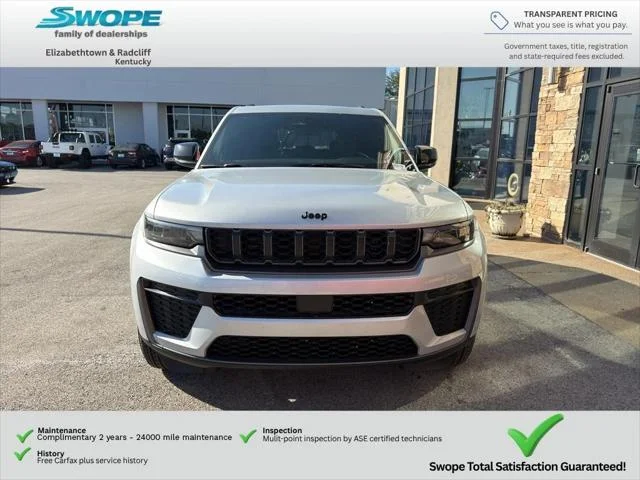 New 2026 Silver Zynith Exterior Paint Jeep Laredo image 8