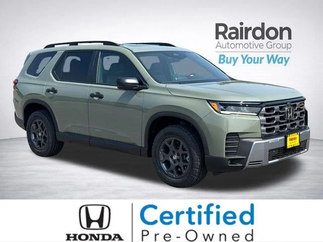 Certified Used 2026 Ash Green Metallic Honda TrailSport image 1