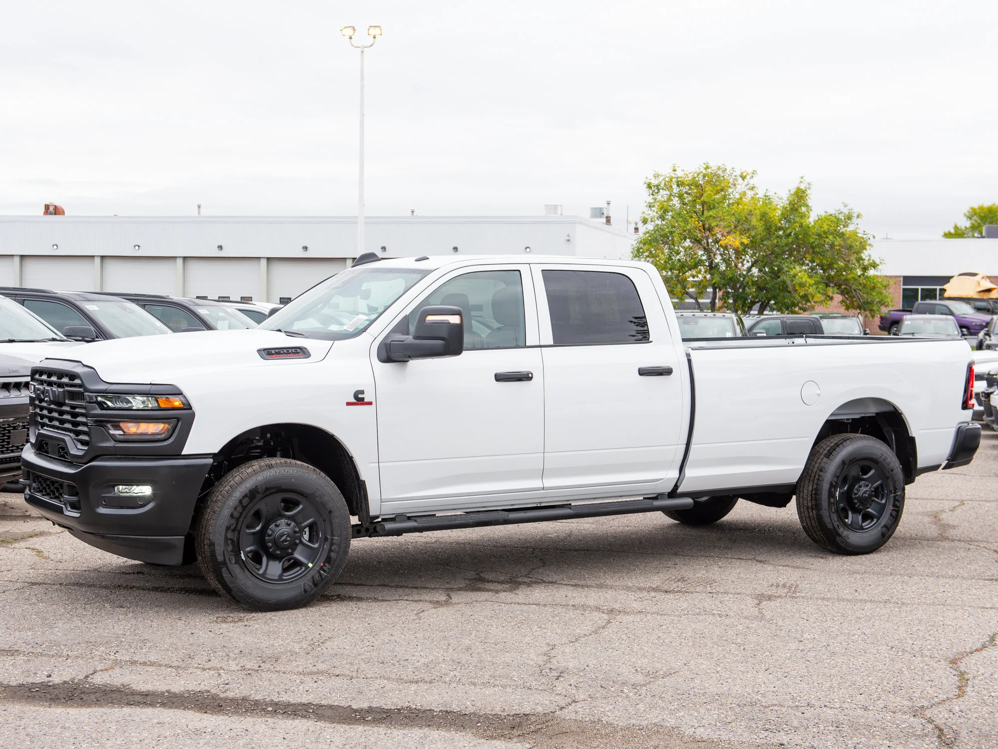 New 2026 White RAM Tradesman* Crew Cab 4x4, 8