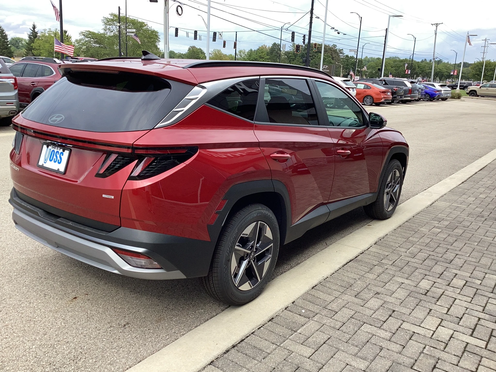 New 2026 Ultimate Red Pearl Hyundai SEL Premium image 6