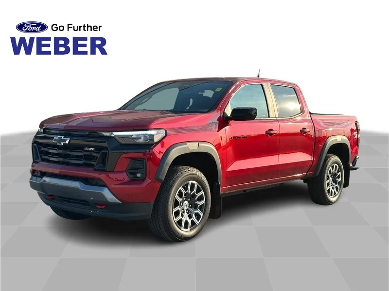 Certified Used 2023 Radiant Red Chevrolet 4WD Crew Cab Z71 image 1