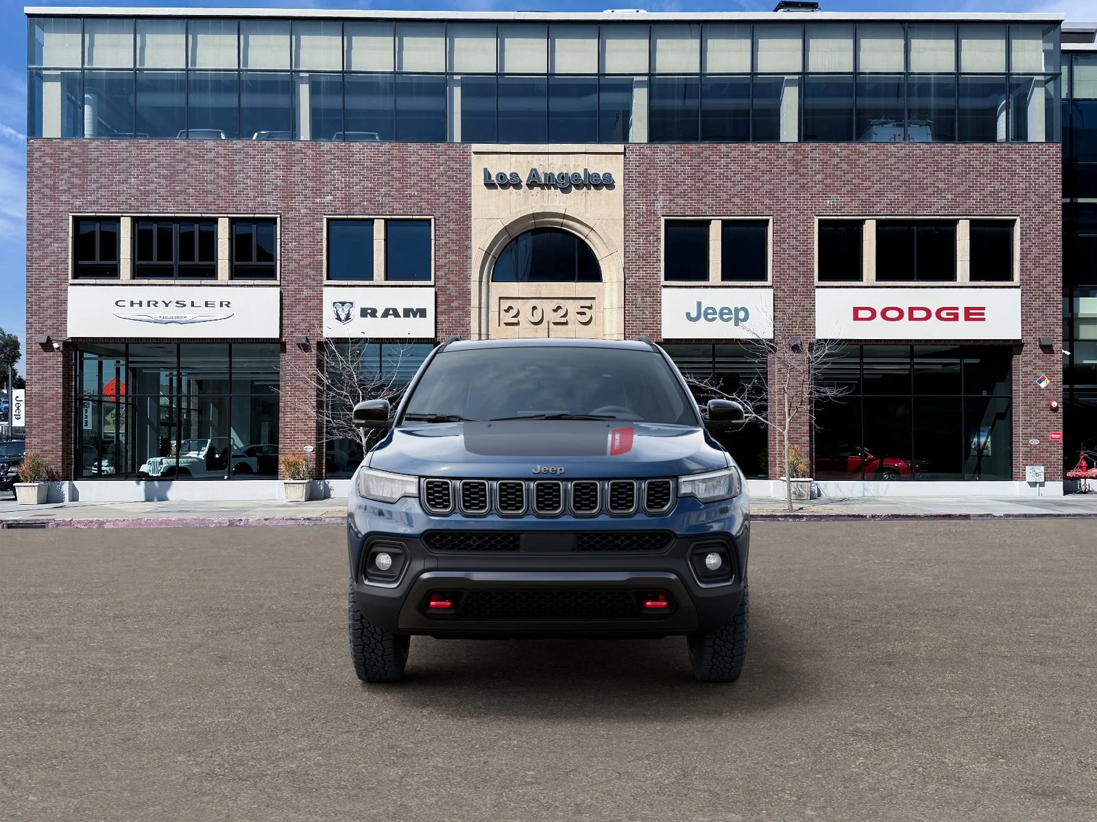 New 2026 Fathom Blue Pearl-Coat Exterior Paint Jeep Trailhawk image 32