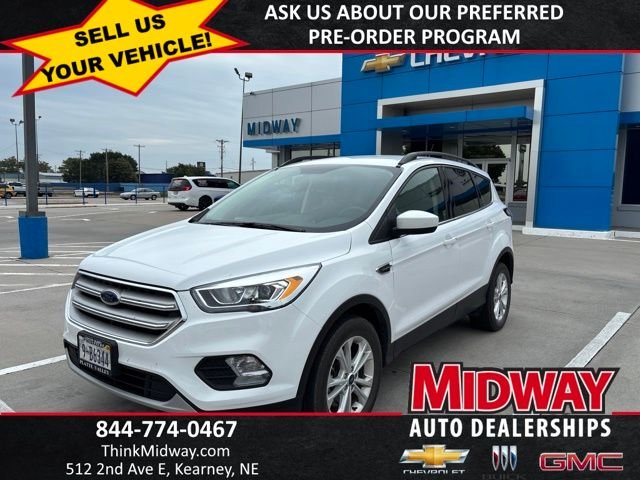 Certified Used 2018 White Ford SEL image 1