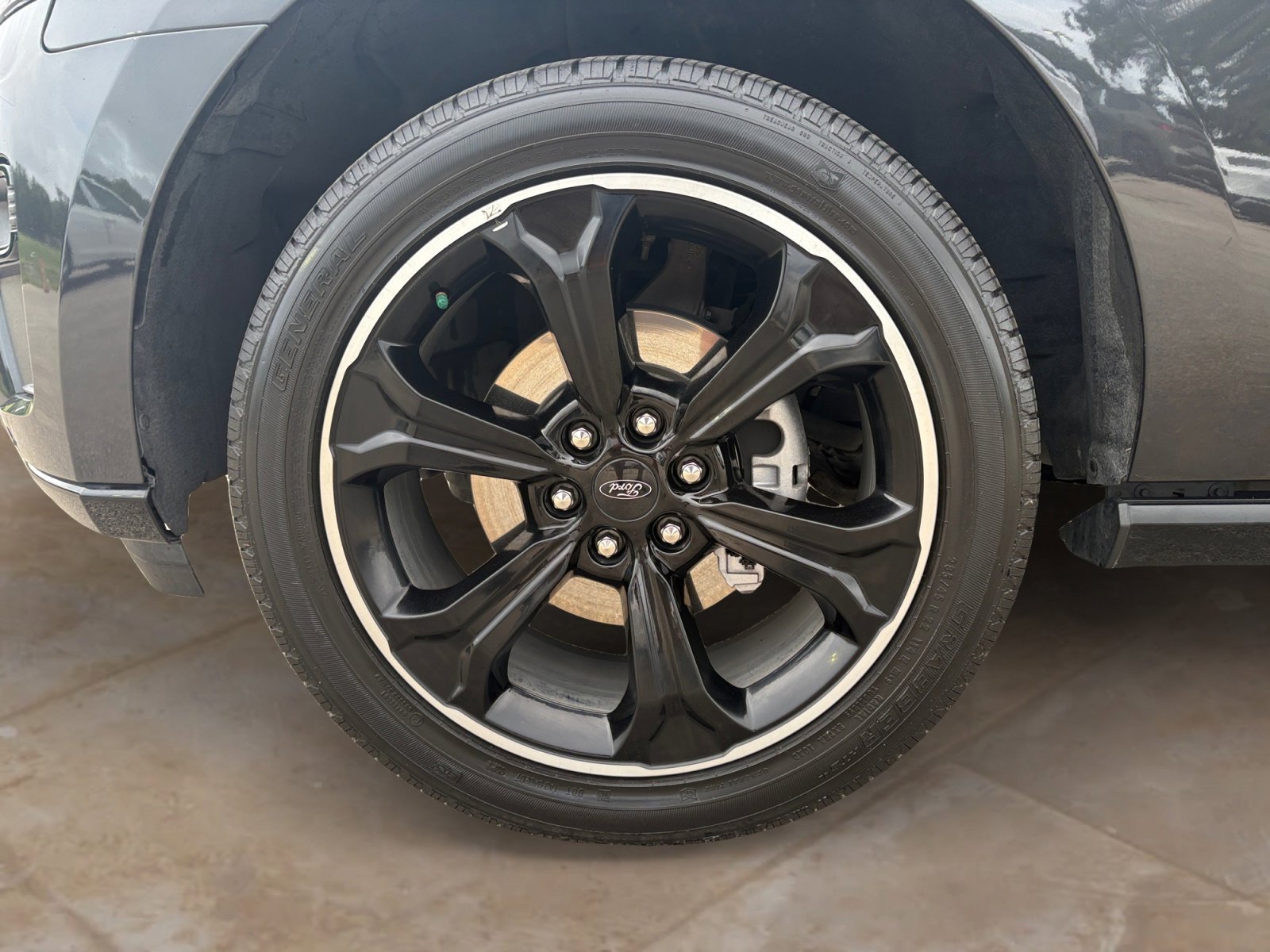 Used 2023 Dark Matter Metallic Ford Limited image 28
