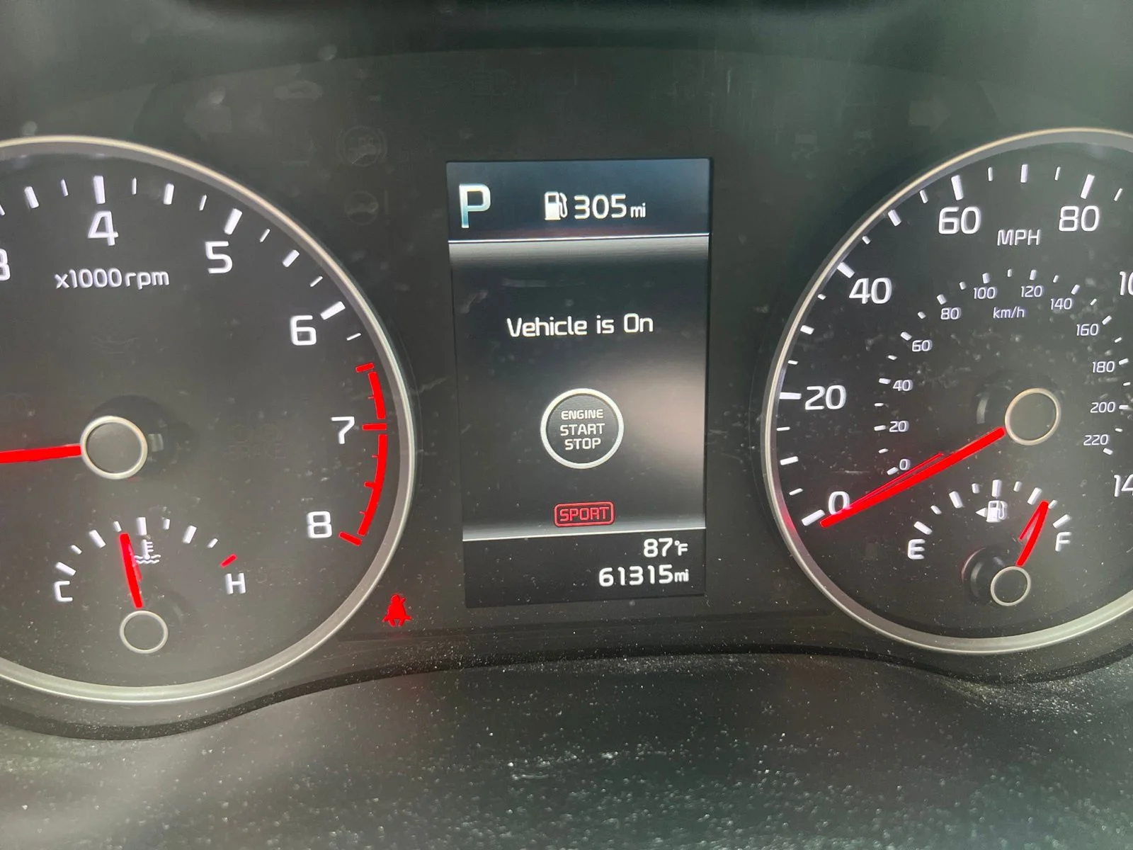Used 2021 White Kia S image 9