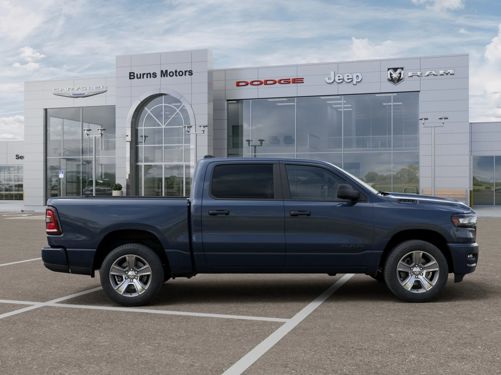 New 2026 Forged Blue Metallic Exterior Paint RAM Express image 47