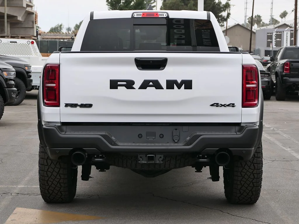 New 2026 Bright White Clearcoat RAM RHO Crew Cab 4x4 5