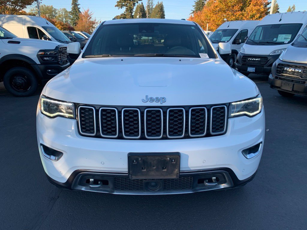 Used 2018 Bright White Clearcoat Jeep Limited image 6