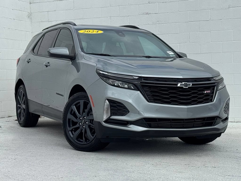 Used 2024 Sterling Gray Metallic Chevrolet RS image 2