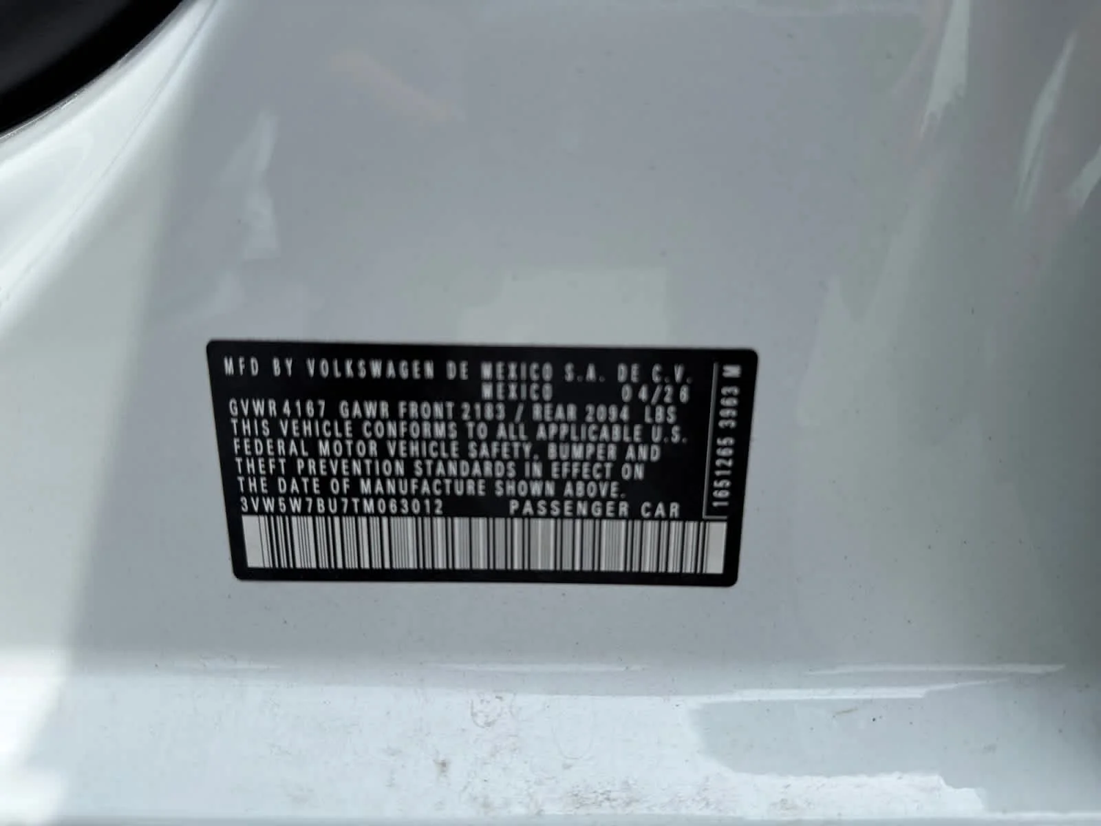New 2026 Pure White Volkswagen S image 25