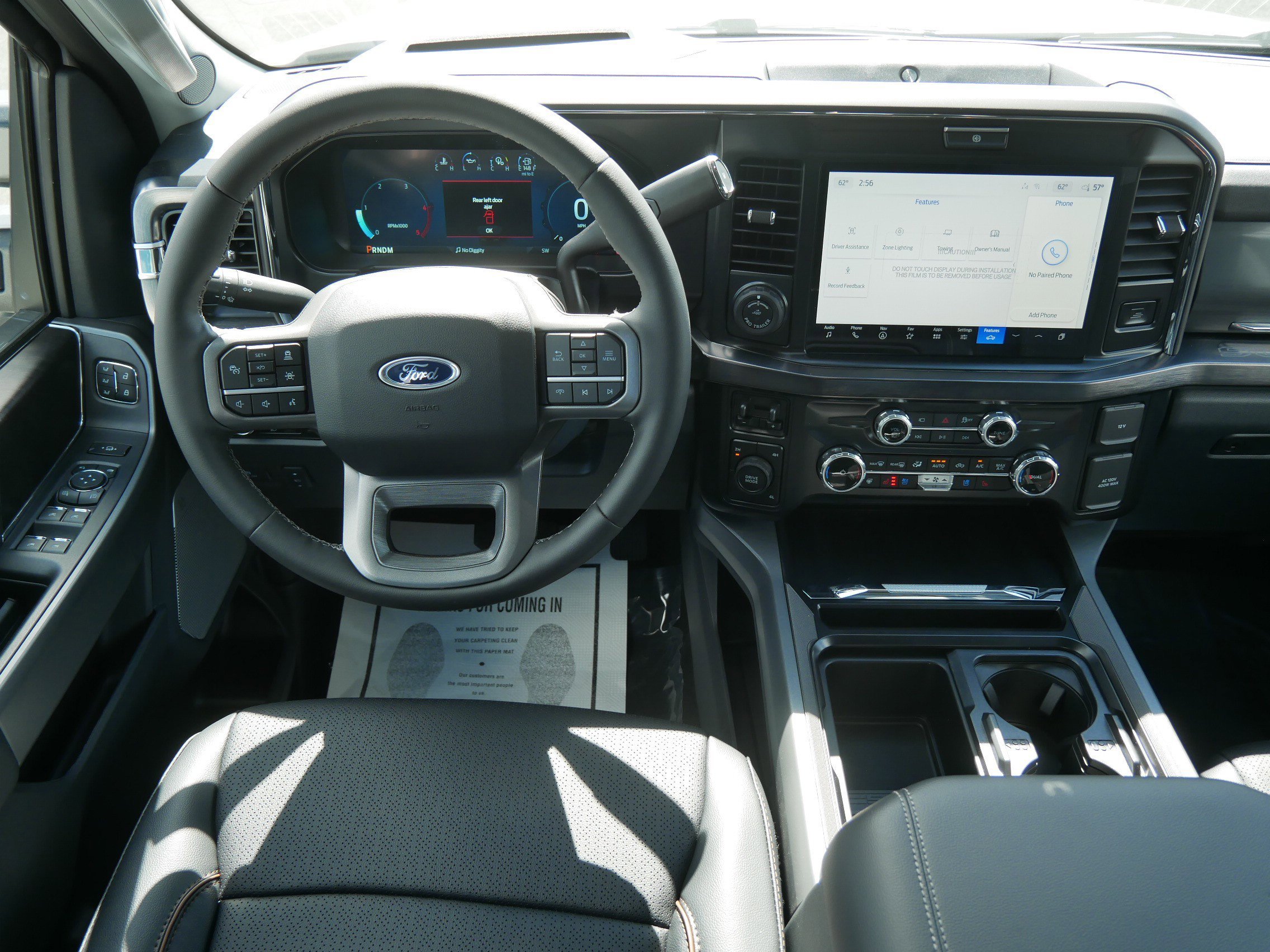New 2026 Star White Metallic Tri-Coat Ford F-350® Lariat® image 11