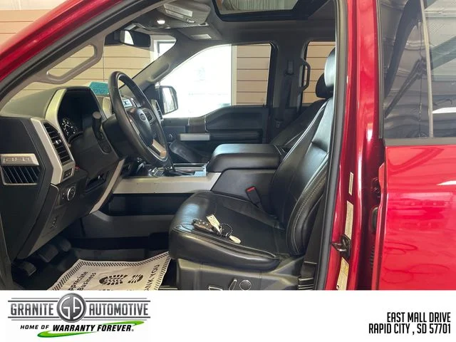 Used 2017 Red Ford Lariat image 9